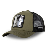 Casquette Trucker Looney Tunes Daffy Duck Snapback - Verte - Capslab