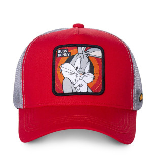 Casquette enfant Trucker Looney Tunes Bugs Bunny Snapback - Rouge - Capslab Capslab - 2