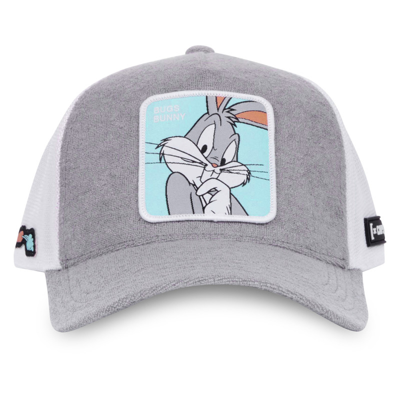 Casquette Trucker Looney Tunes Bugs Bunny Snapback - Grise - Capslab Capslab - 3
