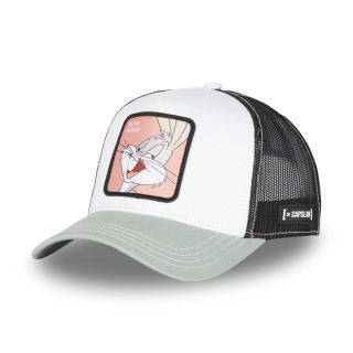 Casquette Trucker Looney Tunes Bugs Bunny Snapback - Blanche - Capslab Capslab - 1
