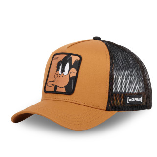 Casquette Trucker Looney Tunes Daffy Duck Snapback - Orange - Capslab Capslab - 1