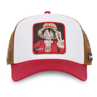 Casquette Trucker One Piece Luffy Snapback - Rouge - Capslab Capslab - 2
