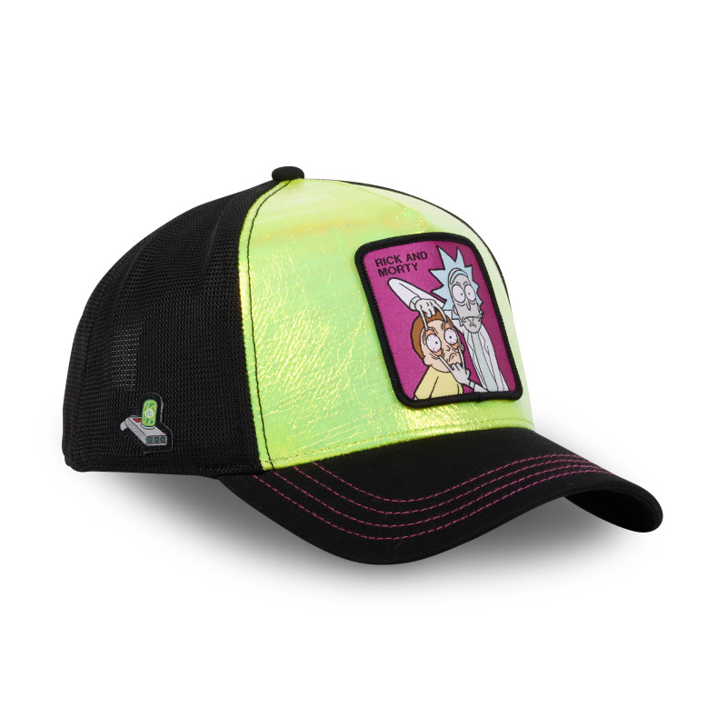 Casquette Trucker Rick And Morty Snapback - Verte - Capslab Capslab - 3