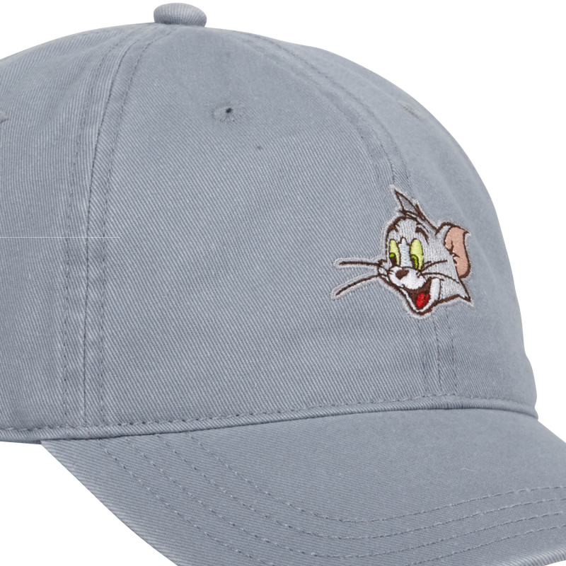 Casquette Dad cap Tom And Jerry Strapback / Boucle - Grise - Capslab Capslab - 3