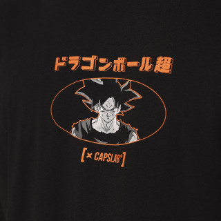 T-shirt Noir Dragon Ball Super Goku Homme - Capslab Capslab - 2