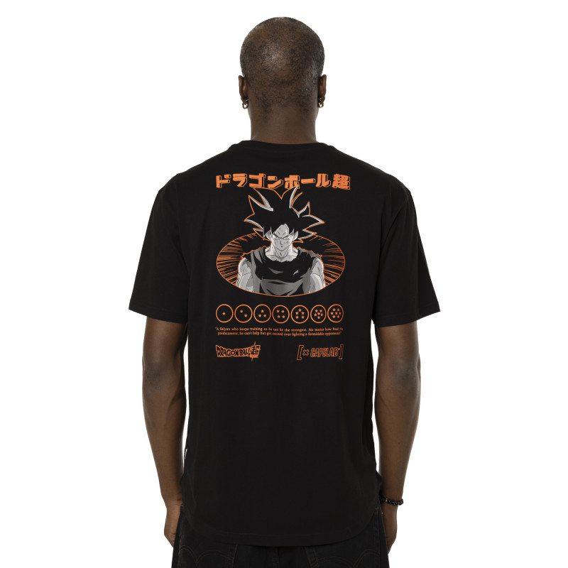 T-shirt en coton homme confort avec print Dragon Ball Super Instinct Capslab - 3