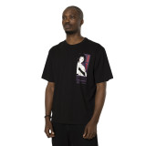 T-shirt en coton homme relax fit avec print Naruto Shippuden Sasuke