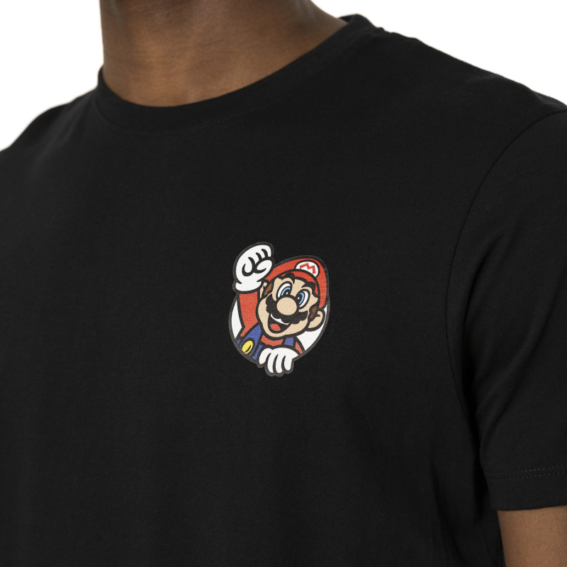 T-shirt en coton homme regular fit avec print Super Mario Bross Capslab - 2