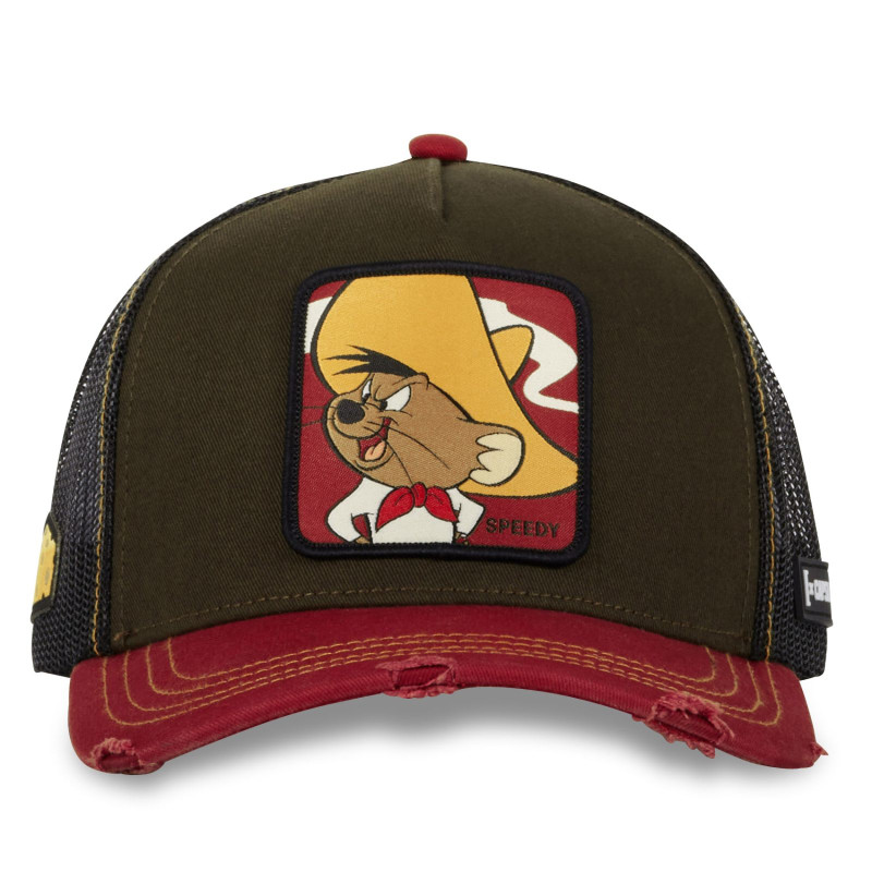 Casquette homme trucker en serge de coton Looney Tunes Speedy