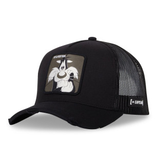 Casquette Trucker Looney Tunes Grosminet Snapback - Noire - Capslab