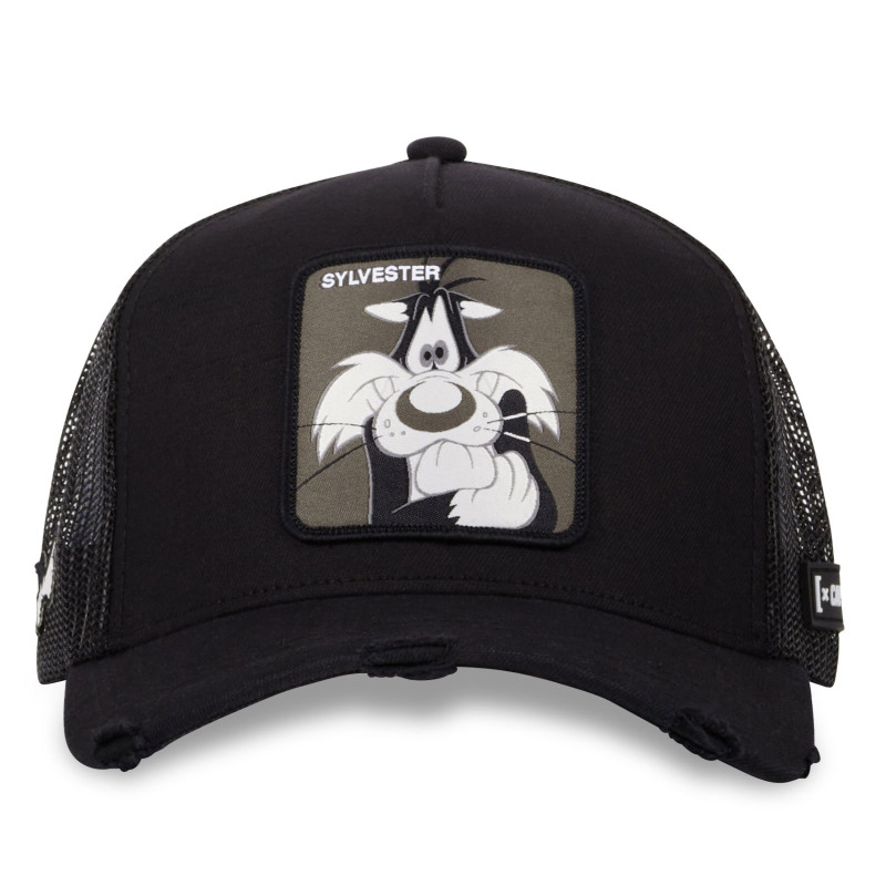 Casquette Trucker Looney Tunes Grosminet Snapback - Noire - Capslab