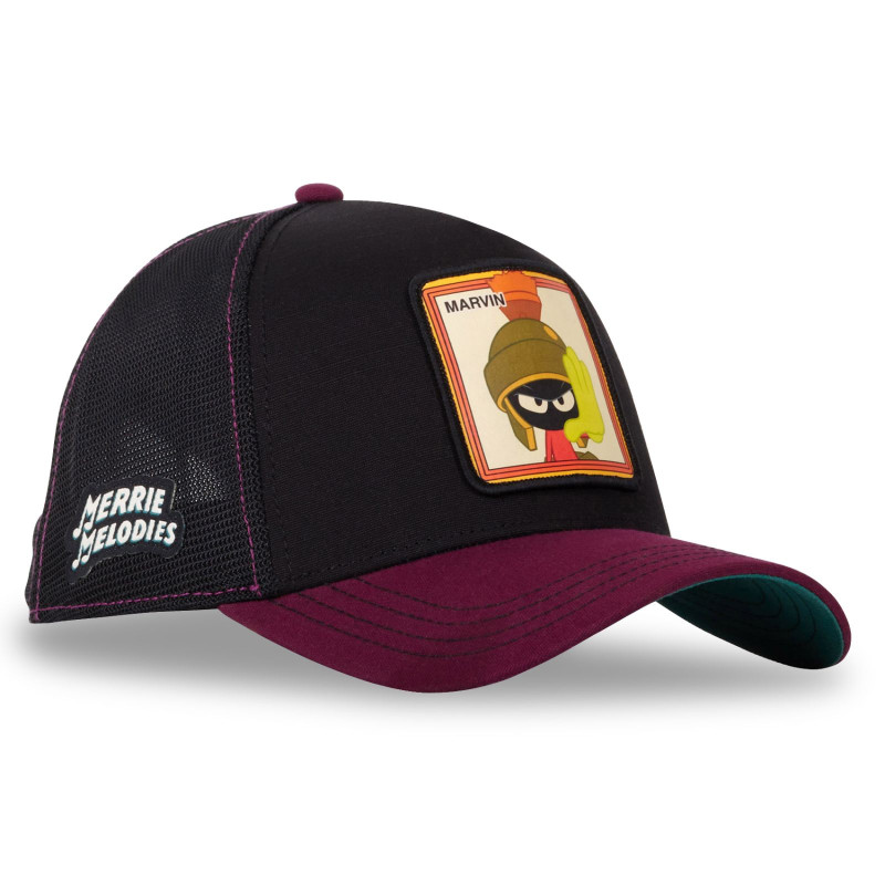 Casquette Trucker Looney Tunes Marvin Snapback - Marron - Capslab