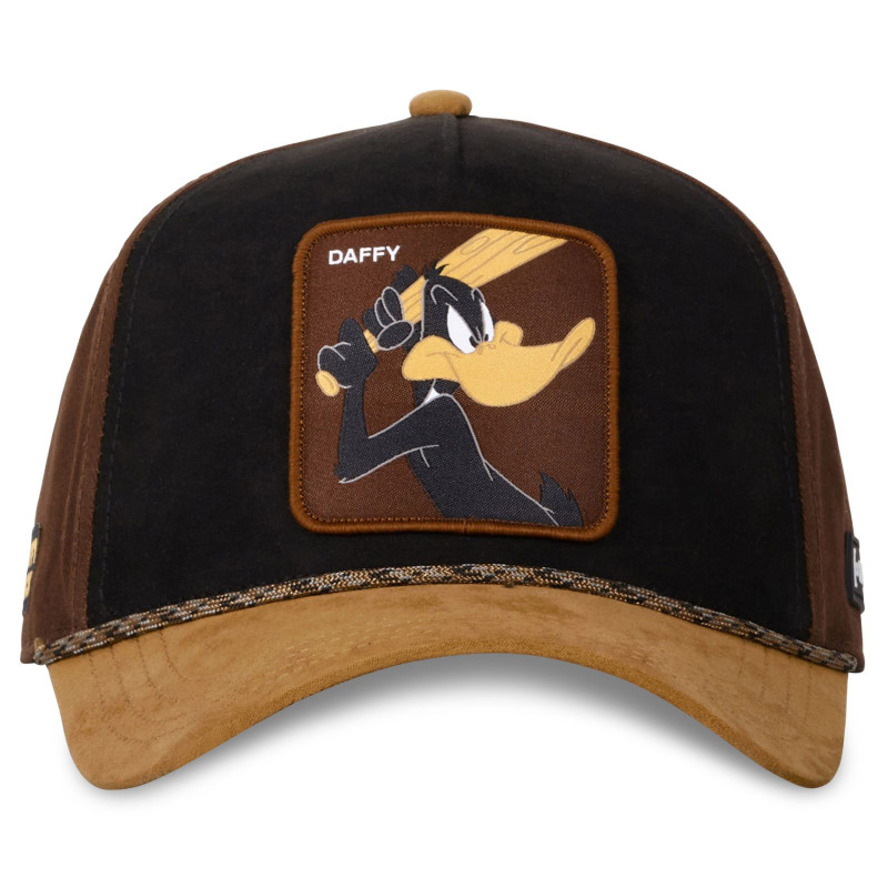 Casquette homme trucker en suedine finitions premium Looney Tunes Daf