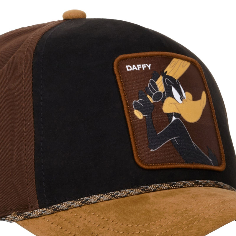 Casquette homme trucker en suedine finitions premium Looney Tunes Daf