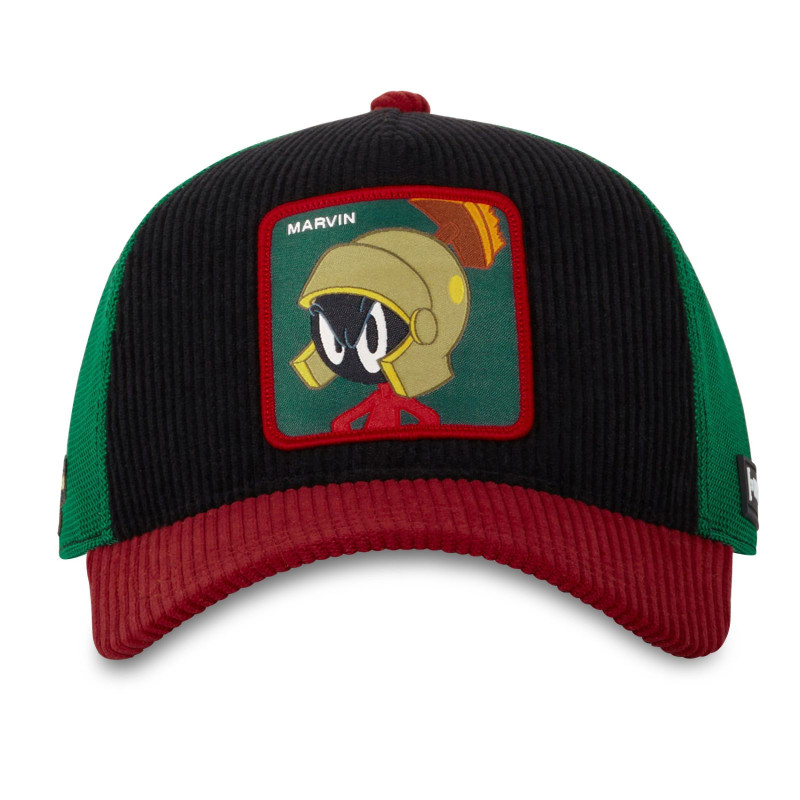 Casquette homme trucker en velours finitions premium Looney Tunes Mar