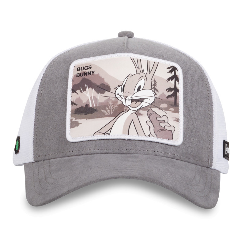 Casquette homme trucker effet suedine finitions premium Looney Tunes