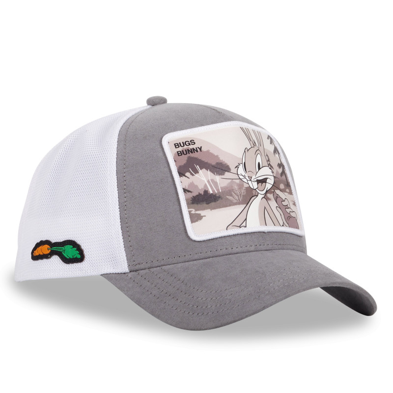 Casquette homme trucker effet suedine finitions premium Looney Tunes