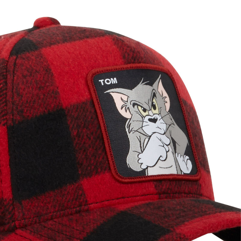 Casquette trucker avec filet finitions premium Tom et Jerry