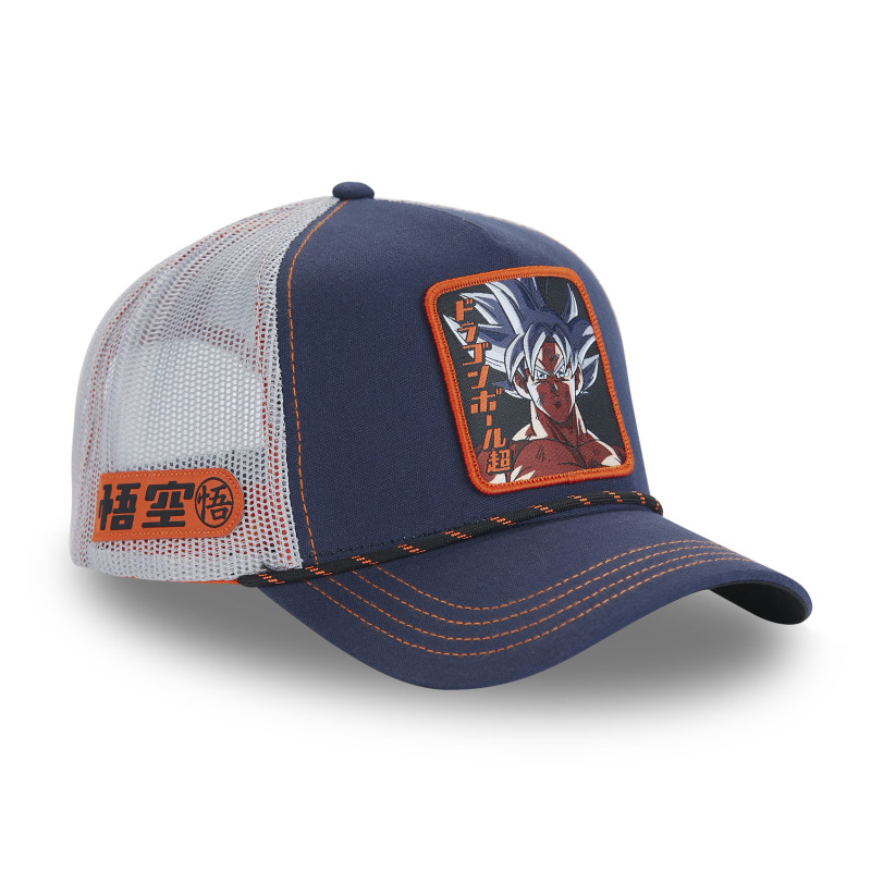 Casquette homme trucker en canvas de coton Dragon Ball Super Ultra