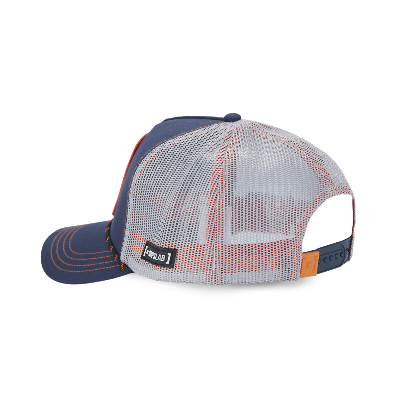 Casquette Trucker Dragon Ball Super Goku Snapback - Bleue - Capslab