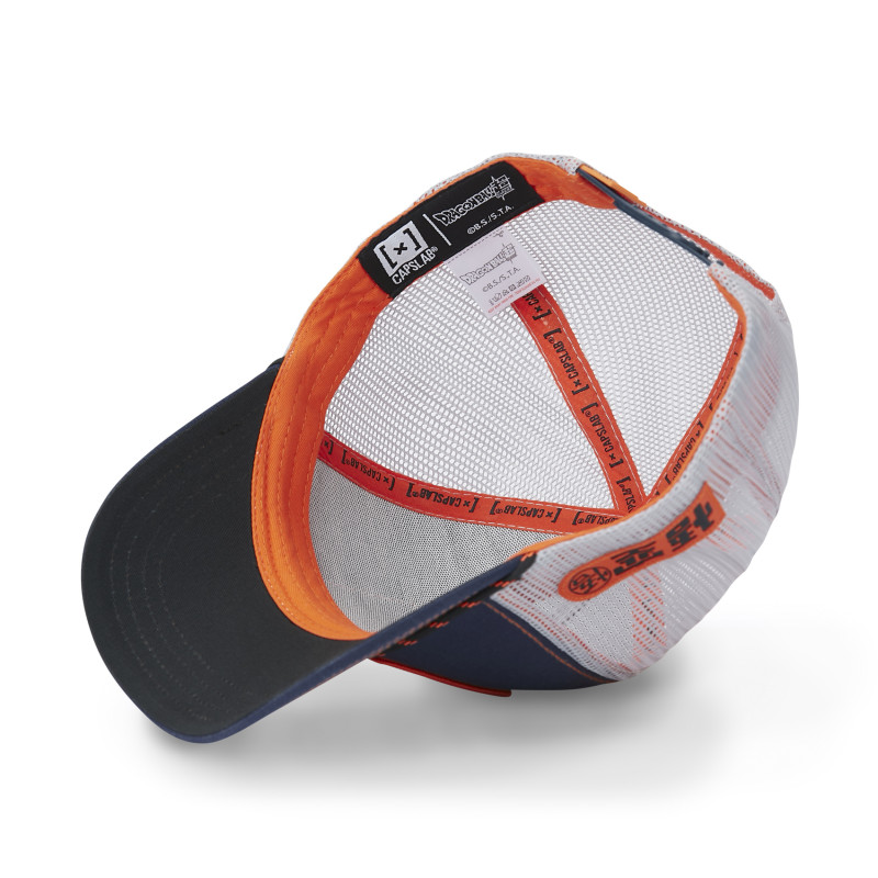 Casquette Trucker Dragon Ball Super Goku Snapback - Bleue - Capslab