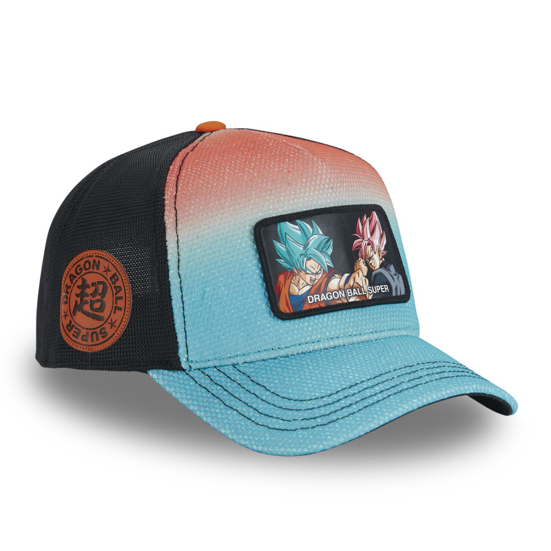 Casquette homme trucker finitions premium Dragon Ball Super Fighter