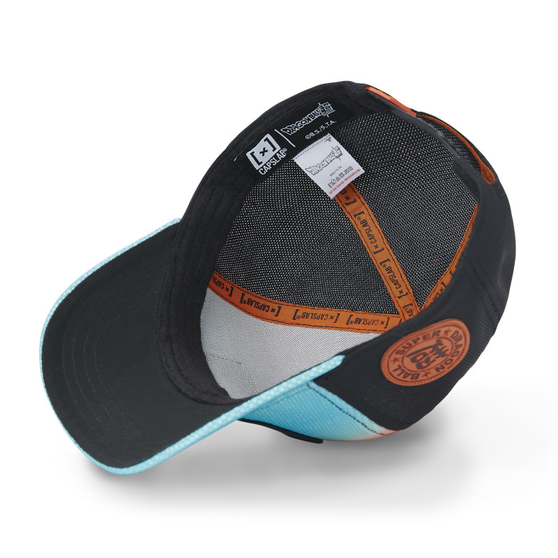 Casquette Trucker Dragon Ball Super Goku, Black Goku Snapback - Turquoise - Capslab