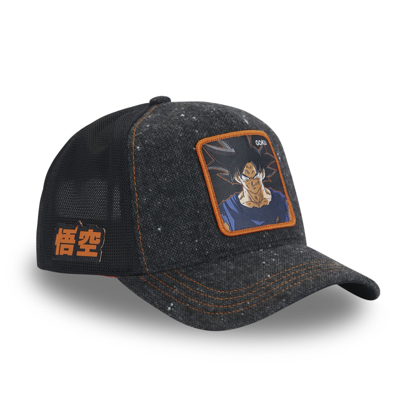 Casquette homme trucker finitions premium Dragon Ball Super Goku