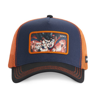 Casquette Trucker Dragon Ball Z Goku Snapback - Bleu - Capslab