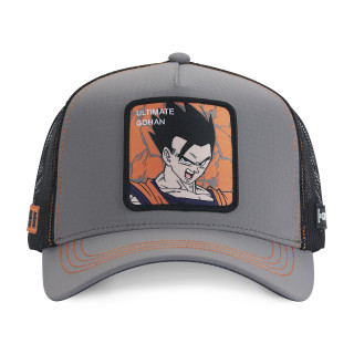 Casquette Trucker Dragon Ball Z Gohan Snapback - Grise - Capslab