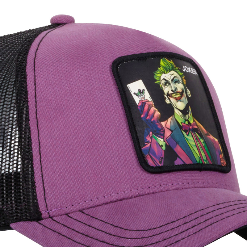 Casquette homme trucker effet bamboo Dc comics Clown