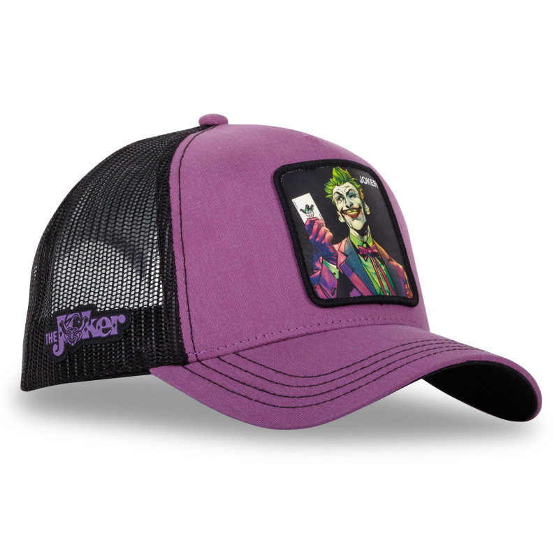 Casquette homme trucker effet bamboo Dc comics Clown