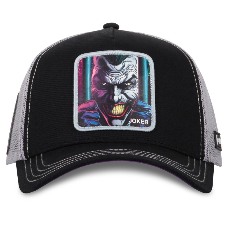 Casquette Trucker Dc Comics Joker Snapback - Noire - Capslab