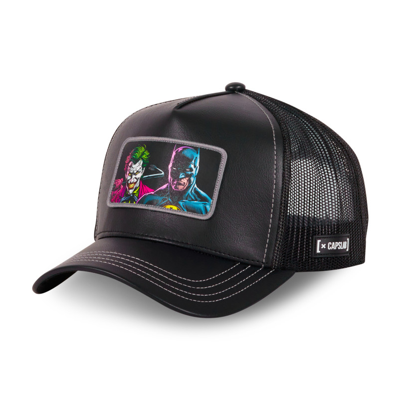 Casquette Trucker Dc Comics Batman, Joker Snapback Noire - Capslab