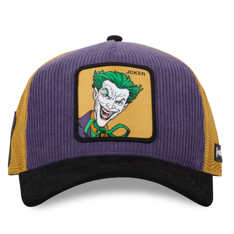 Casquette homme trucker en velour et suedine Dc Comics Prison