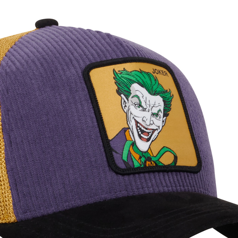 Casquette Trucker Dc Comics Joker Snapback - Violette - Capslab