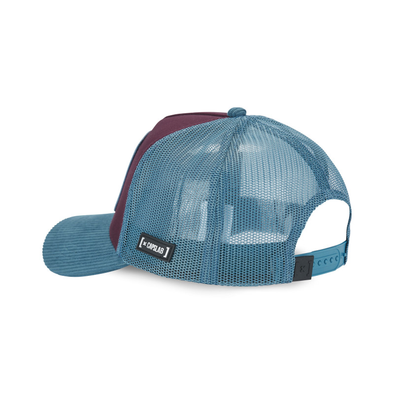 Casquette homme trucker en serge de coton et velours  Harry Potter