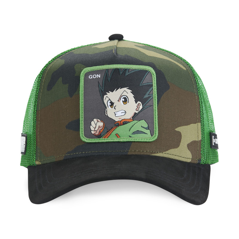 Casquette homme trucker en suedine Hunter x Hunter Gon