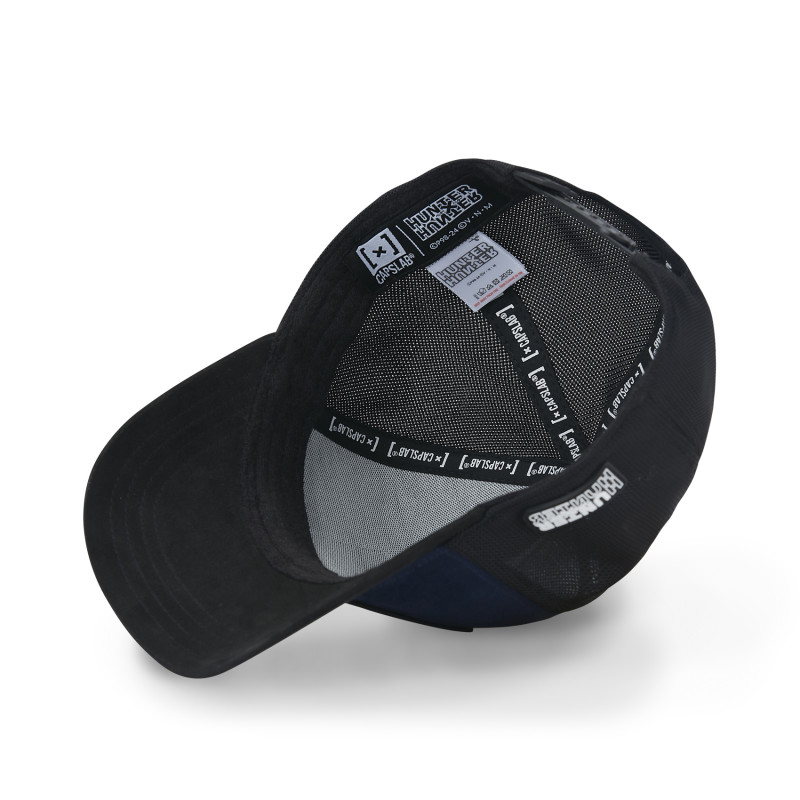 Casquette homme trucker en suedine finitions premium Hunter x Hunter