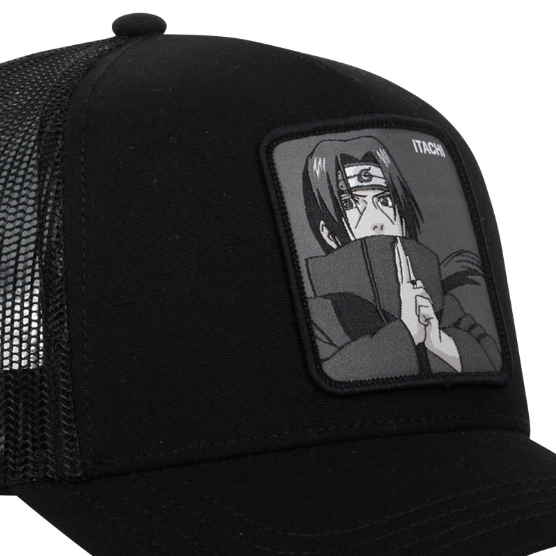 Casquette Trucker Naruto Shippuden Itachi Snapback - Noire - Capslab