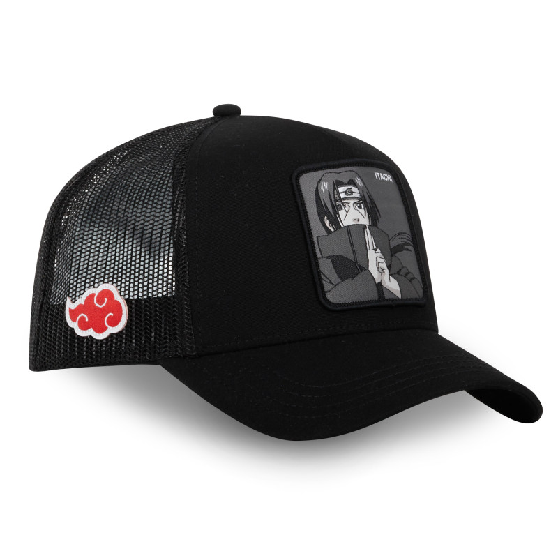 Casquette Trucker Naruto Shippuden Itachi Snapback - Noire - Capslab