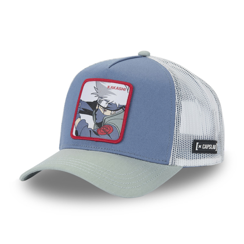 Casquette Trucker Naruto Shippuden Kakashi Snapback - Bleu - Capslab