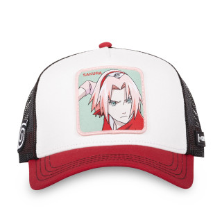 Casquette Trucker Naruto Shippuden Sakura Snapback - Blanche - Capslab