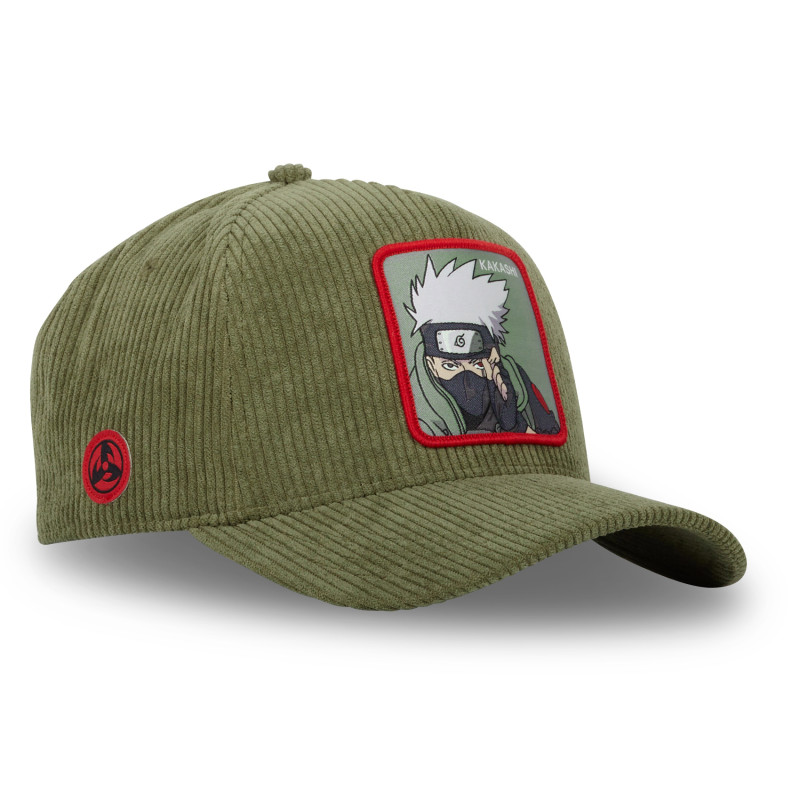 Casquette homme trucker en velours côtelé Naruto Shippuden Kakashi