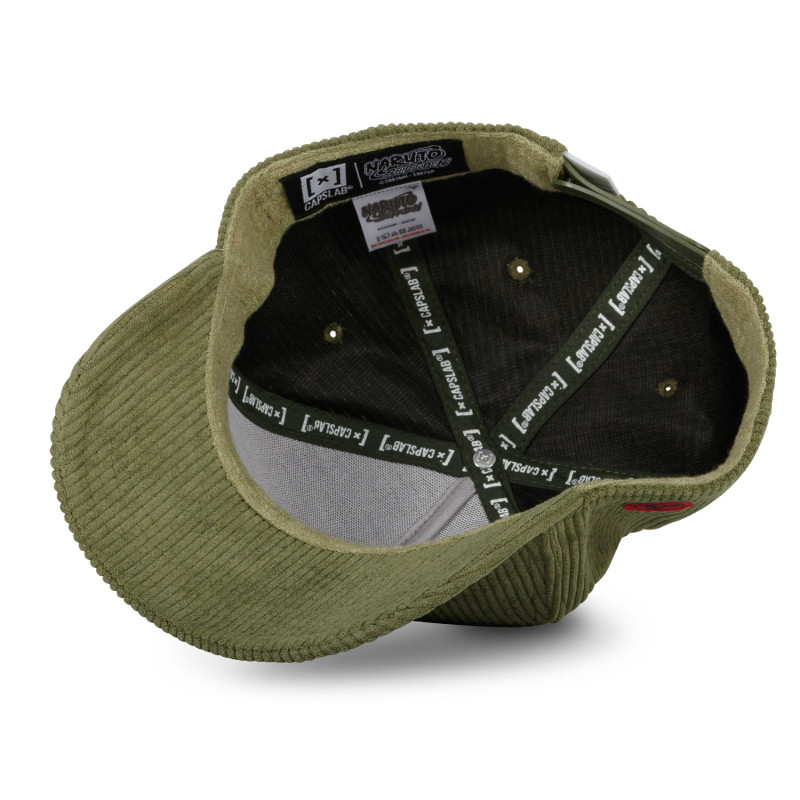 Casquette homme trucker en velours côtelé Naruto Shippuden Kakashi