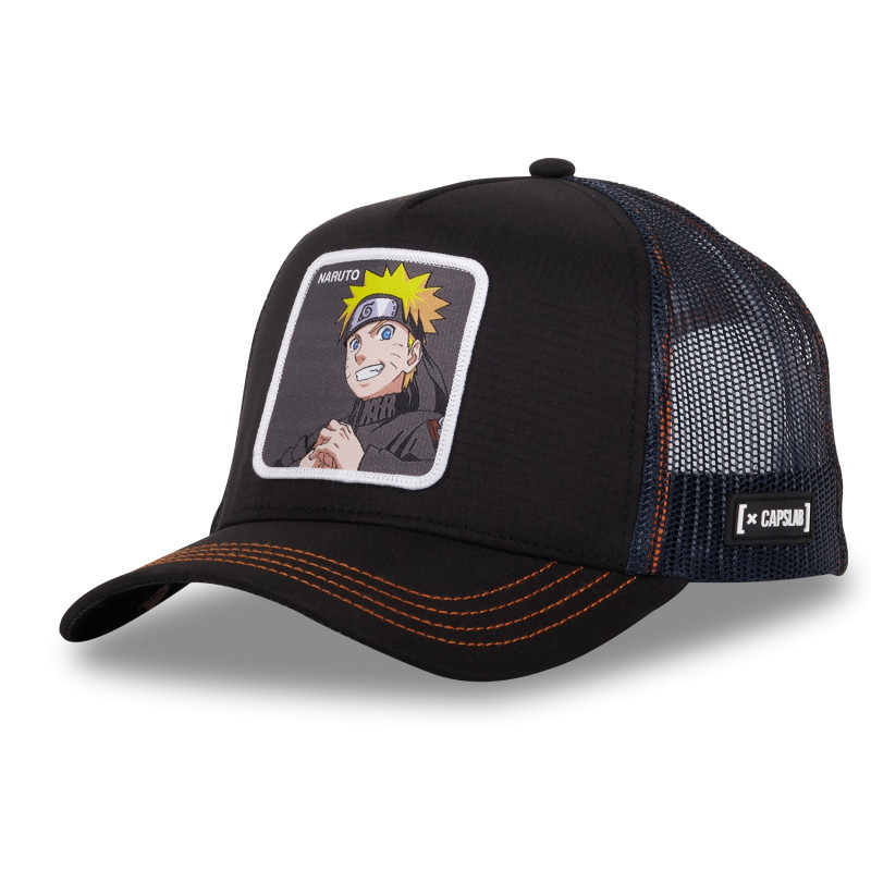 Casquette homme trucker finitions premium Naruto Shippuden