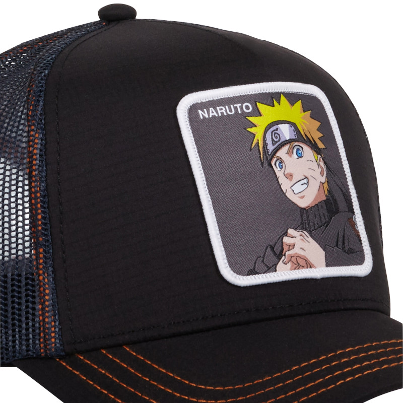 Casquette homme trucker finitions premium Naruto Shippuden