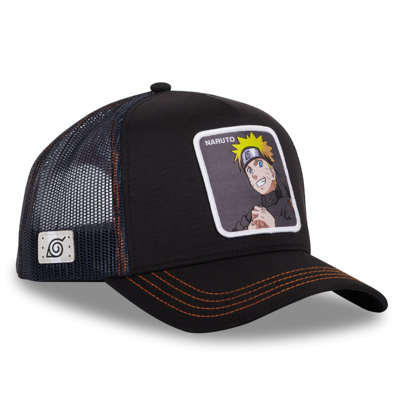 Casquette Trucker Naruto Shippuden Snapback Noire - Capslab