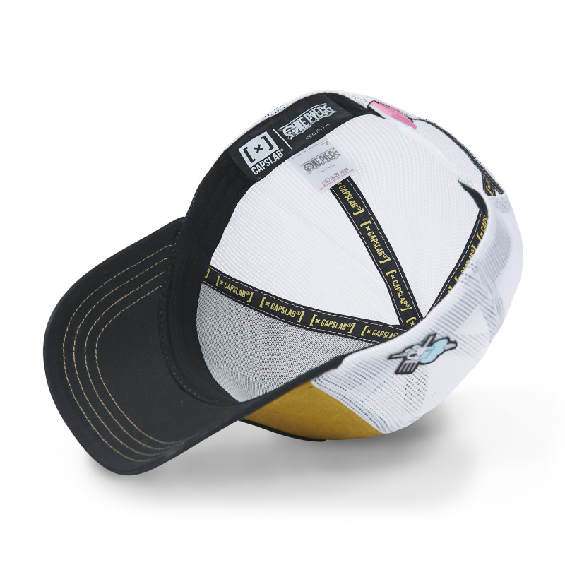 Casquette Trucker One Piece Sanji Snapback - Beige - Capslab