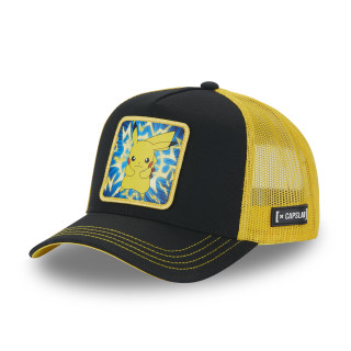 Casquette Trucker Pokemon Pikachu Snapback - Jaune - Capslab